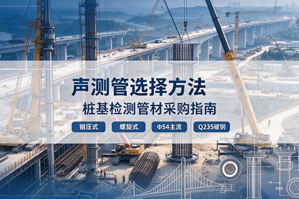 罗甸声测管选型标准