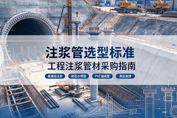 罗甸注浆管选型标准
