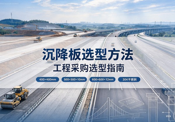 罗甸沉降板选择方法