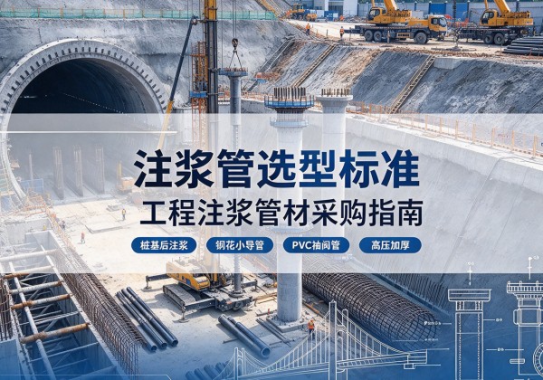 罗甸注浆管选型标准